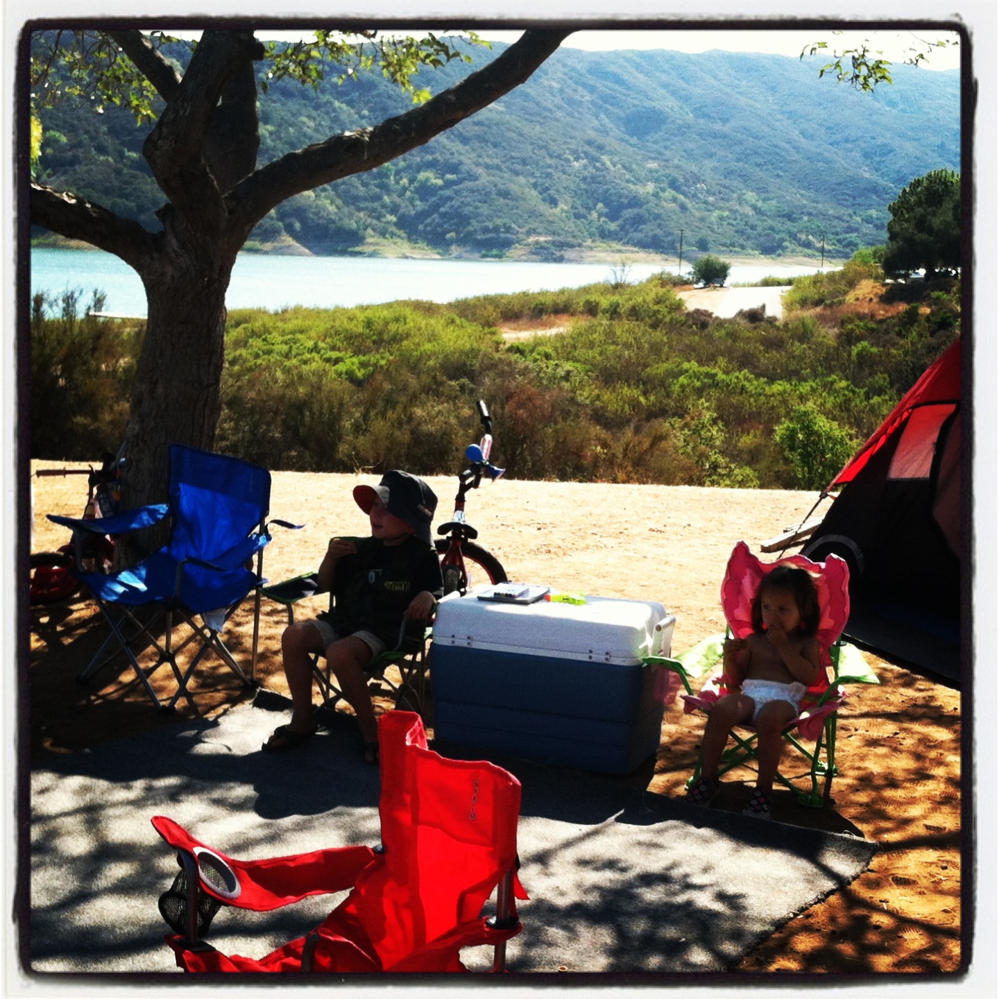 The Switzer Ohana Lake Casitas Camping Trip