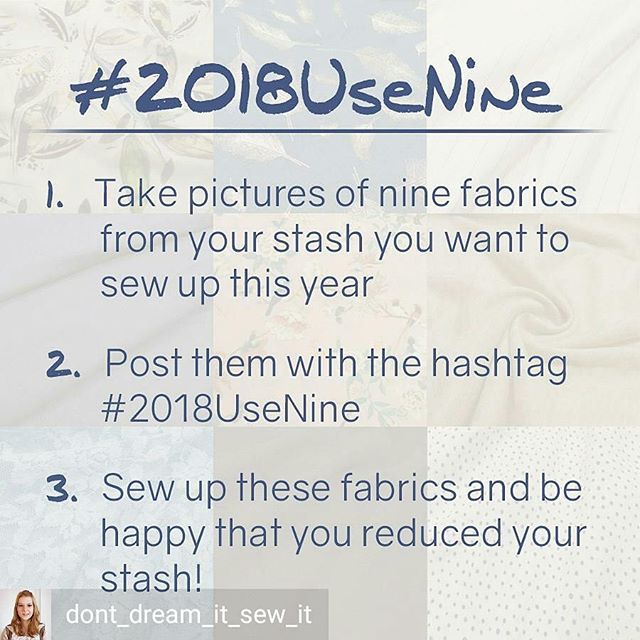 SEWING CHALLENGES & HASHTAGS JANUARY 2018 Chi9ja