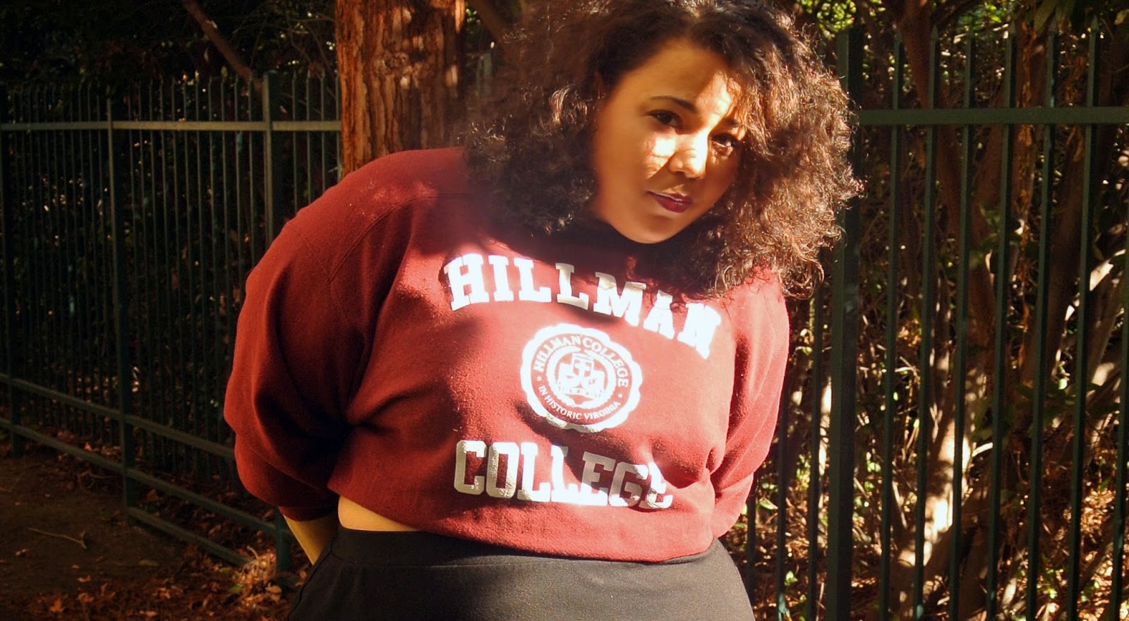 Hillman College Sweatshirt, A Different World, Plus size clothing