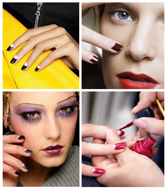 Простой маникюр в домашних условиях: Ар деко