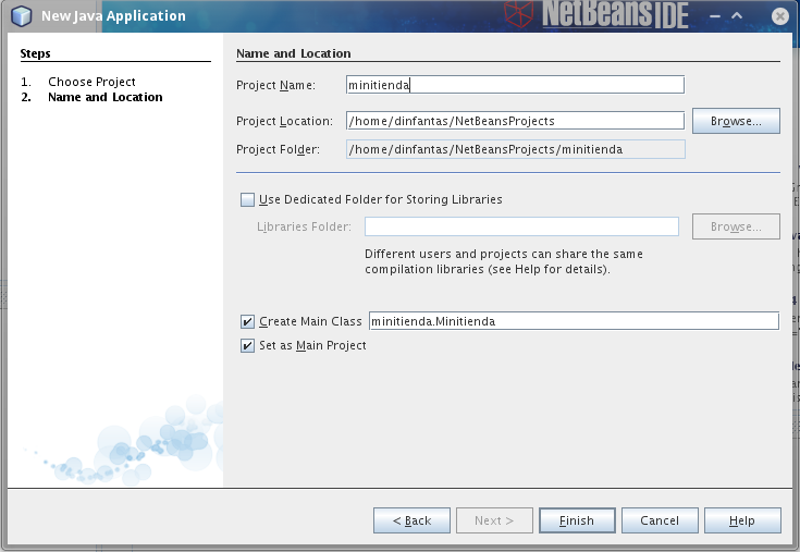 Tutorial : Crear el proyecto en Netbeans 7 IDE - Paso 1 | Desarrollo y ...