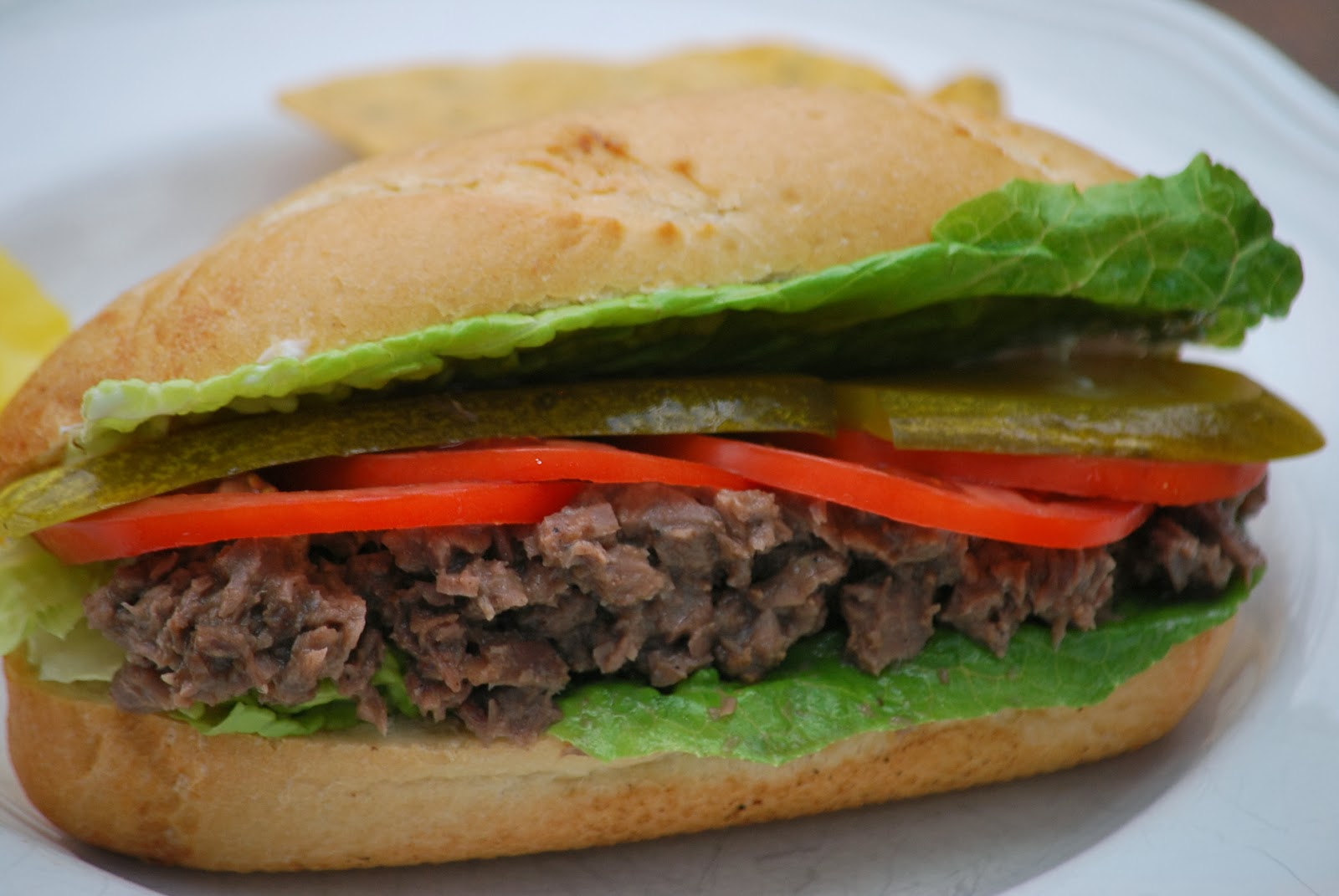 My story in recipes Roast Beef Po Boys