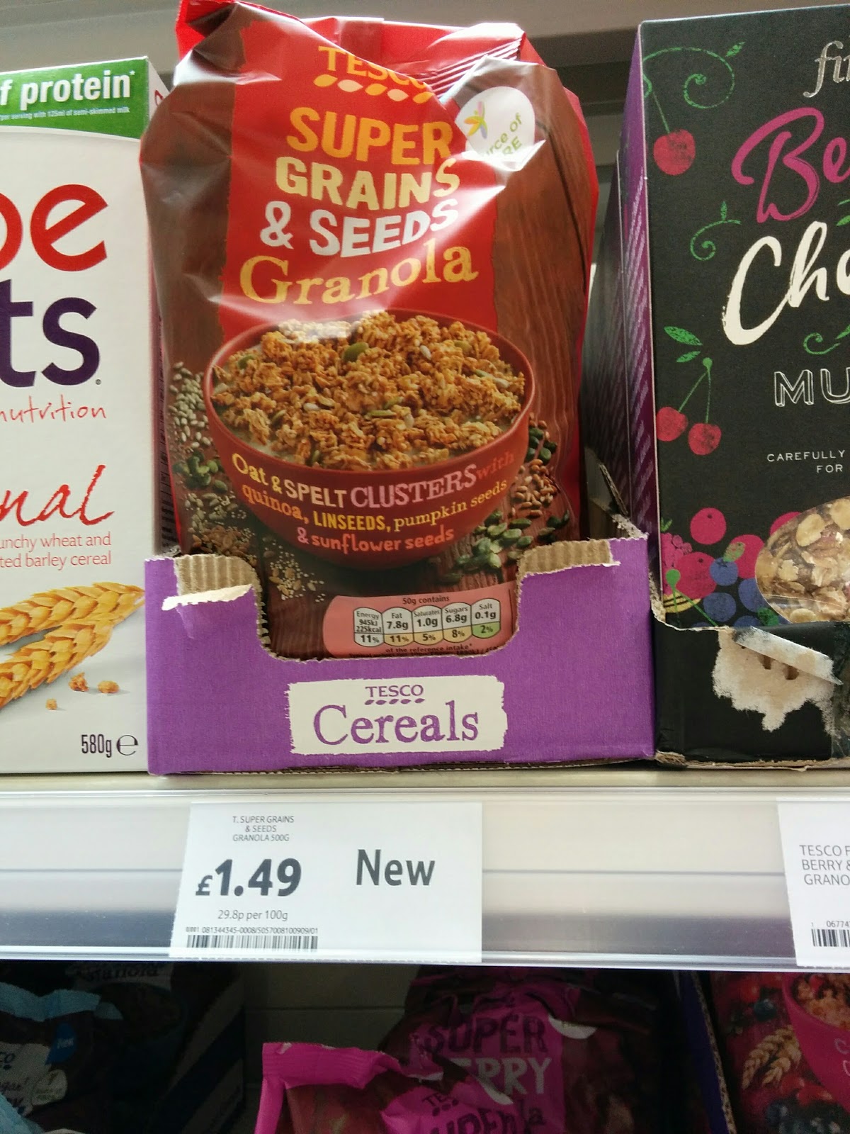 The Excited Eater New Tesco Cereals