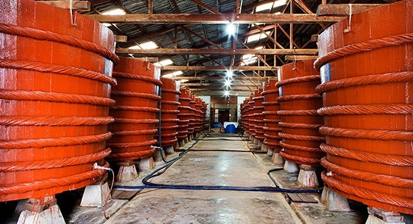 Nhà thùng sản xuất nước mắm