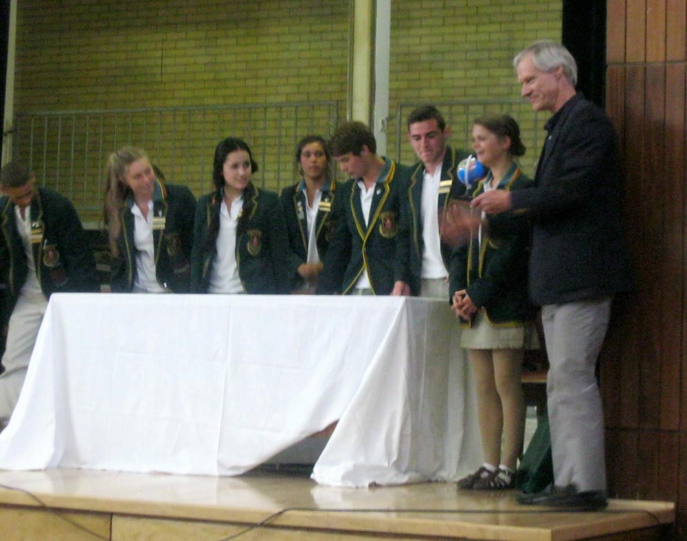 Camps Bay High School CBHS Prefects' Assembly 9 Nov '12