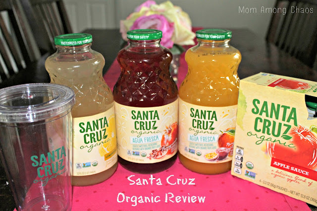 Santa Cruz Organic, juice, healthy, moms meet, kids, parenting, eat, drink, food, giveaway