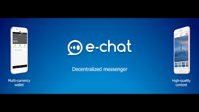 e-chat two-in one massaging and crypto wallet app e-chat two-in one massaging and crypto wallet app