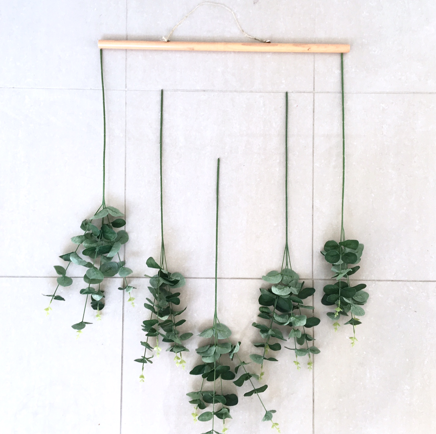 DIY Eucalyptus Wall Hanging Harlow & Thistle