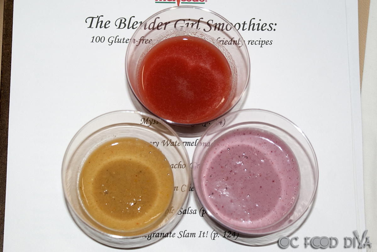 OC Food Diva Review of The Blender Girl Smoothies by Tess Masters + recipe