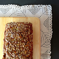  Pão de mistura com sementes de girassol e abóbora