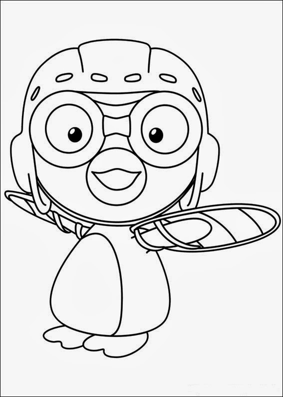 Fun Coloring Pages: Pororo Coloring Pages
