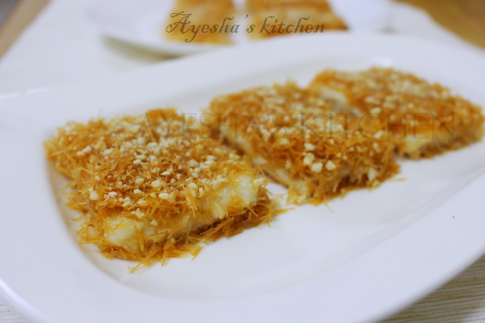 KUNAFA / KUNAFE WITH CHEESE VERMICELLI KUNAFA / EASY DESSERT RECIPES