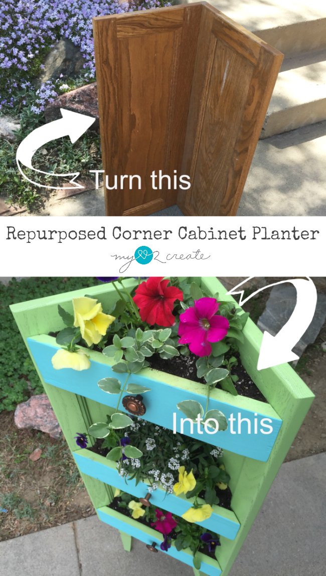 Corner Cabinet Planter My Love 2 Create