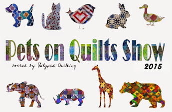 I Sponsored --- Pets on Quilts 2014 2015 2016