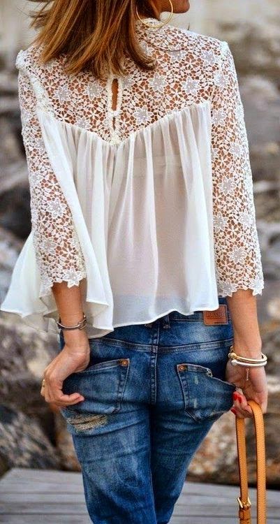 The Lace Top | chic Saturday