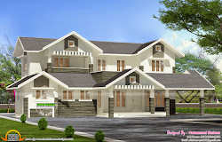 3000 sq ft modern villa plan floor plans kerala facilities ground