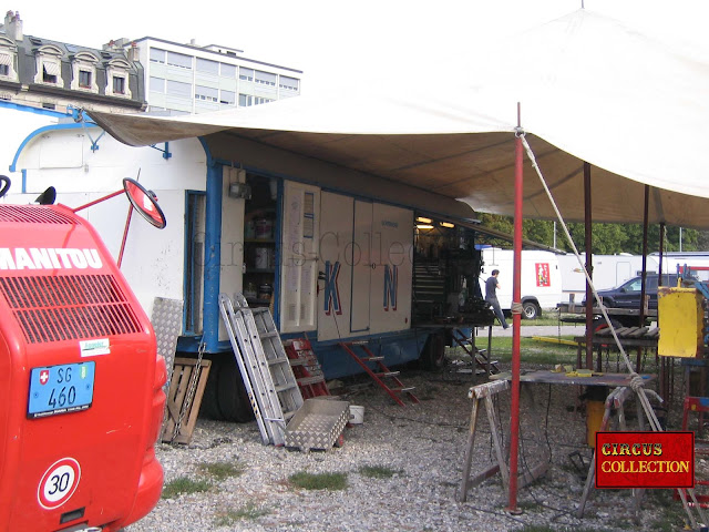 les ateliers ambulant du Cirque Knie