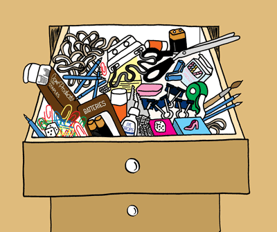 Wandertime What S In Your Junk Drawer