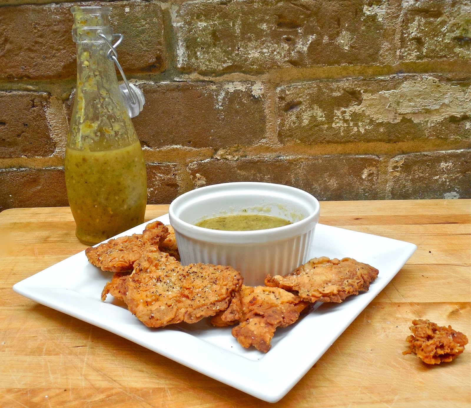 Haute + Heirloom Crispy "Chicken Fried" Chicken Skins with Homemade