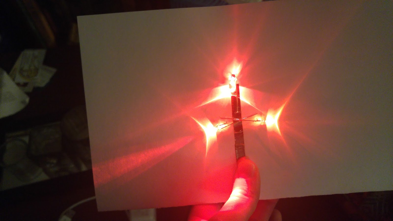 Sophia's Digital Sketchbook Paper Circuit Lightsaber