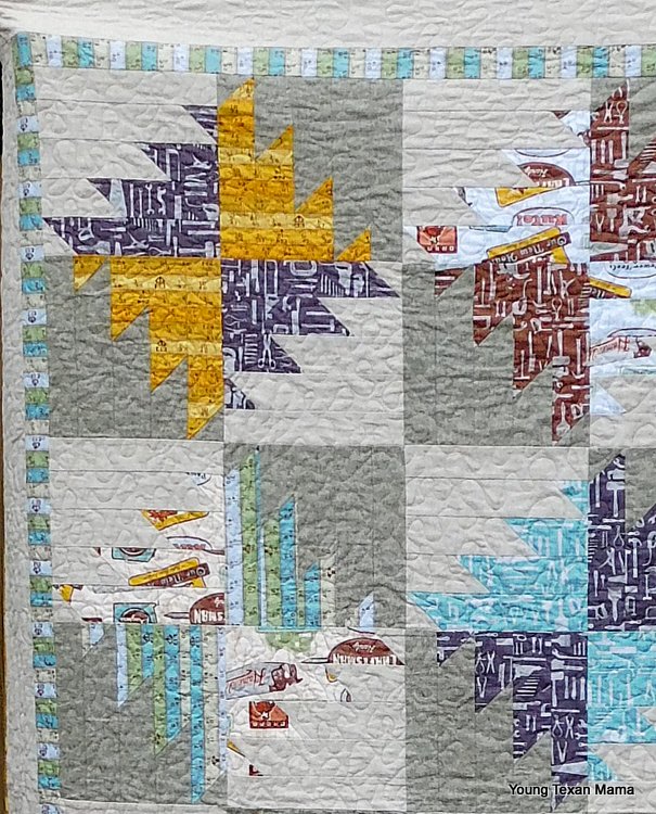 Modern Buzz Saw Quilt