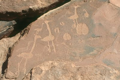 rock engravings, Twyfelfontein, Namibia