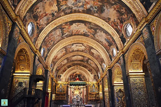 St John's Cocathedral de La Valleta en Malta