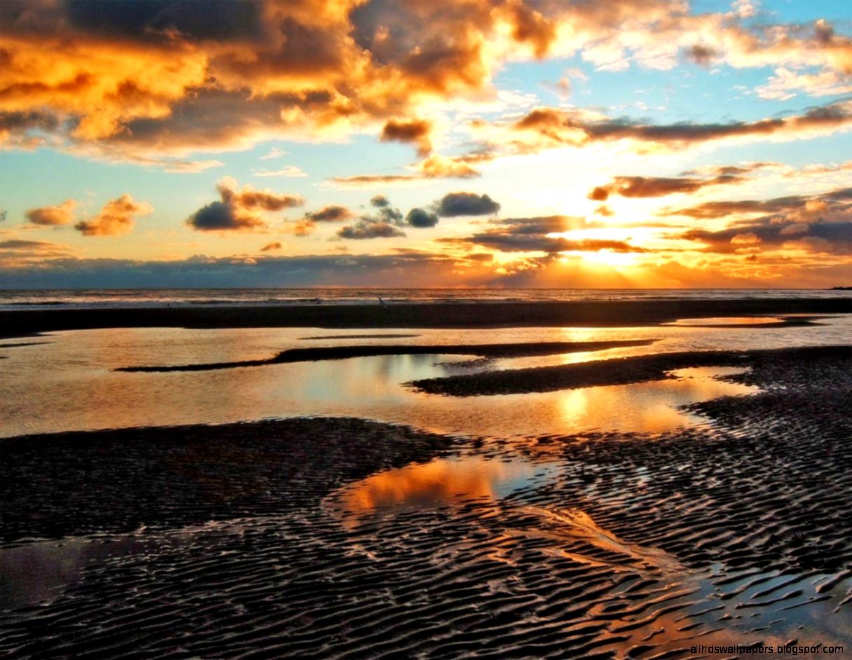 Beach Sunset Desktop