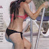 Diana Monteiro na piscina (muito boa de bikini)