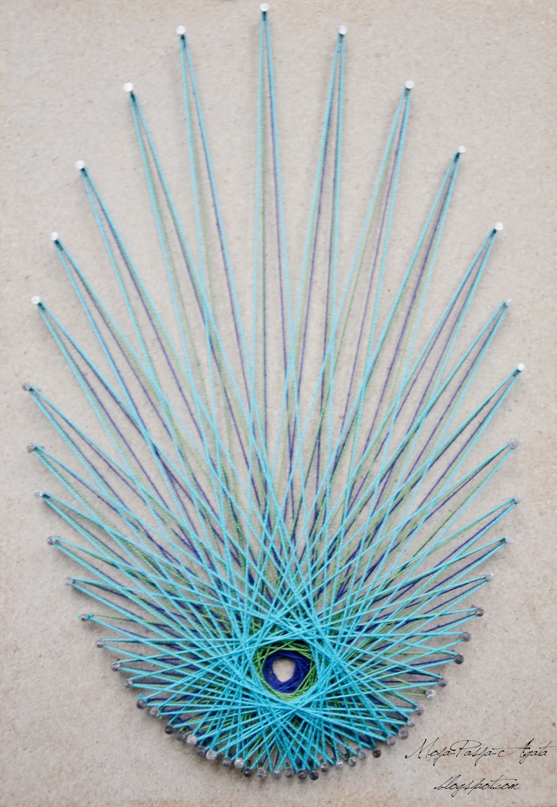 moja pasja rysowanie: String Art