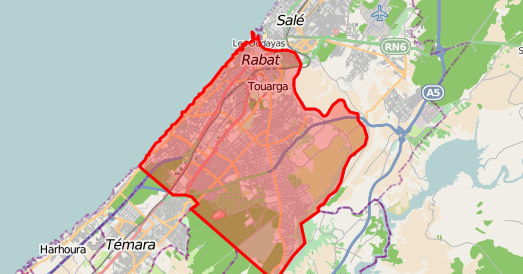 Code Postal Rabat | Liste Quartiers de la Ville Rabat – CFZHF