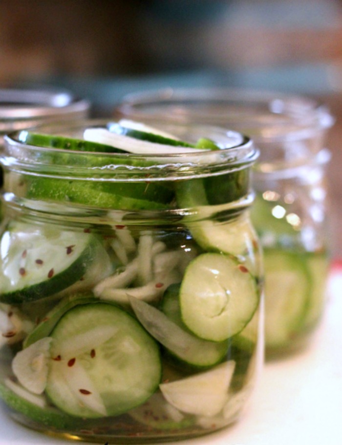Mama Loves Food! Garlic Dill Refrigerator Pickles Recipe