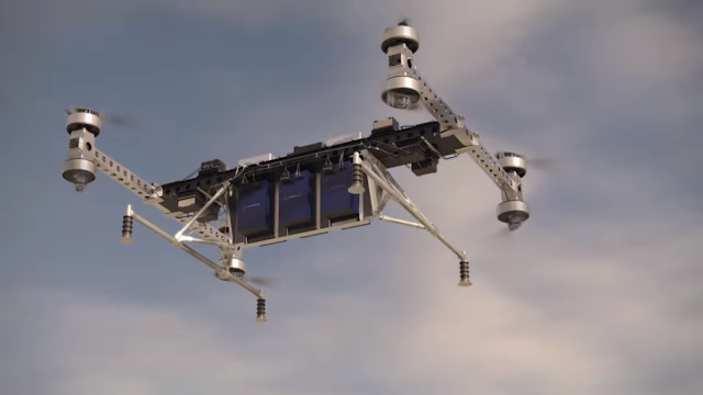 Drone Cargo buatan Boeing Bisa Mengangkat barang seberat 500 Pound