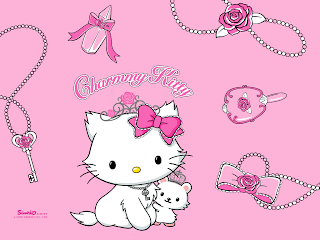 Hello Kitty desktop wallpaper background 1024x768