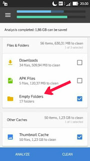 Membersihkan Empty Folder Dengan CCleaner