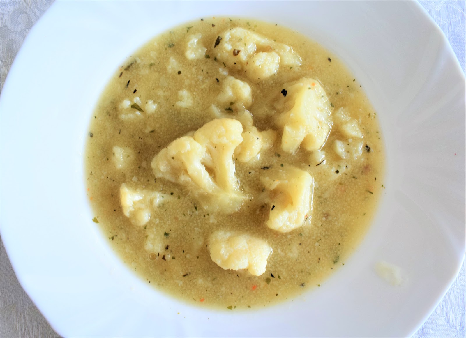 Grandad's Cookbook Чорба со карфиол / Cauliflower Soup