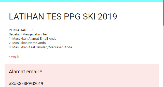 Latihan Tes Ppg Ski Jalurppg Id