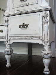 vanity ivory paint dressing finish finishes european antiqued mirror attached refinished furniture