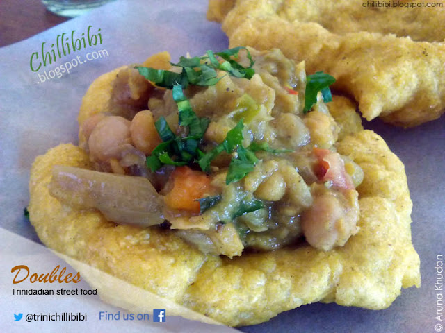 Amazing Trinidadian Street food Doubles Recipe @Chillibibi