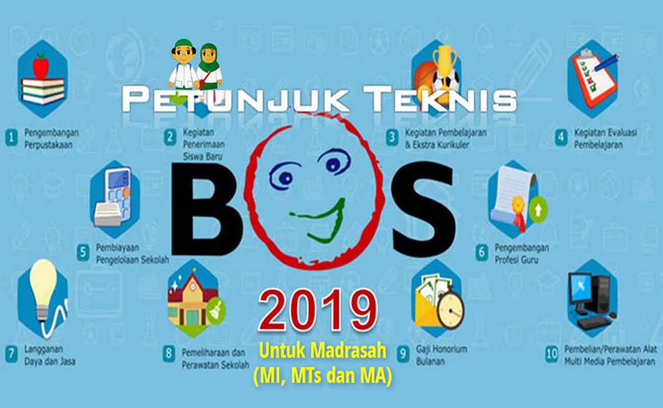 Petunjuk Teknis Juknis Bos Madrasah 2019 Mi Mts Ma