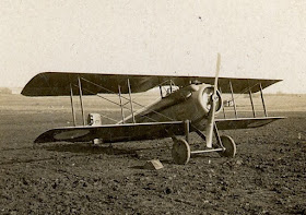 A Spad VII similar to the one flown by Luigi Olivari