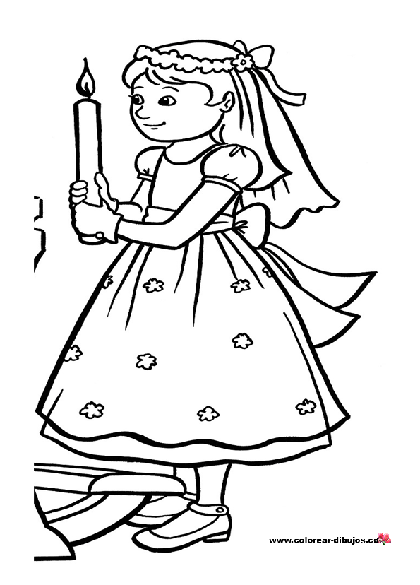 CELEBRACIONES CATOLICAS Dibujos para colorear de Primera comunión CELEBRACIONES CATOLICAS Dibujos para colorear de Primera comunión