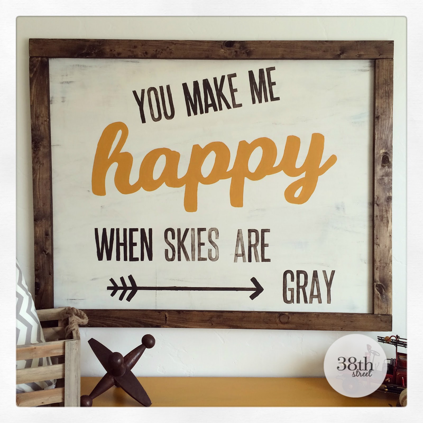 DIY Hand Painted Sign Ideas Thirty Eighth Street