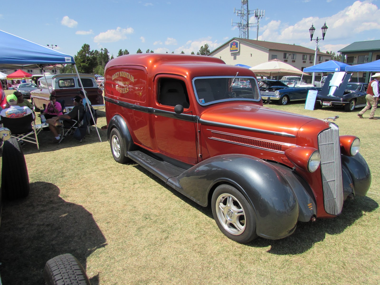 Reel Rods Inc. SHOP UPDATE West Yellowstone car show