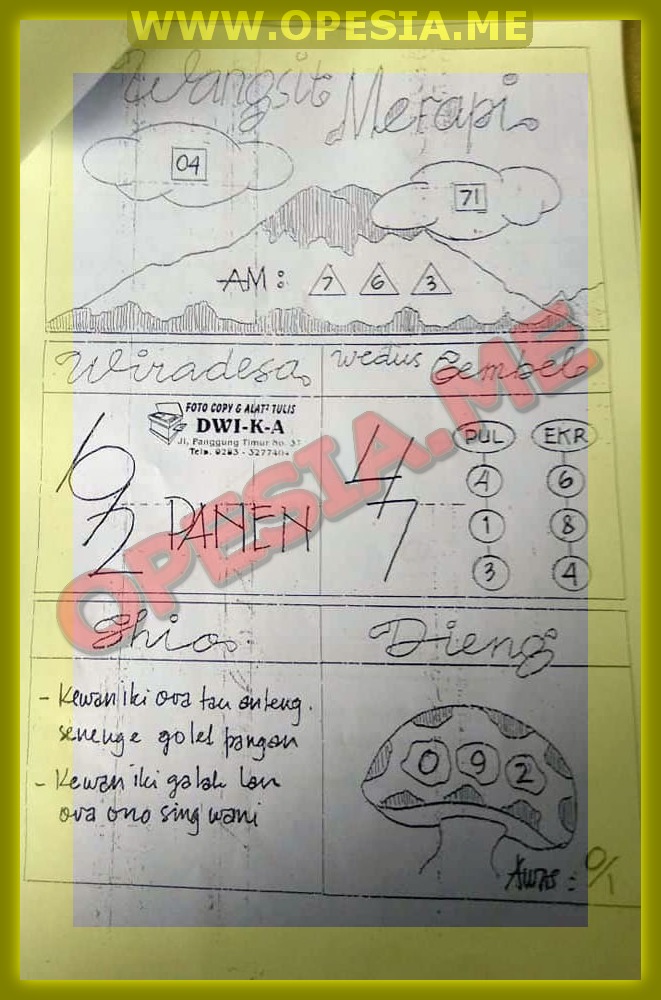 Forum Syair Hk Rabu Malam Ini 13 Februari 2019 Opesia Official