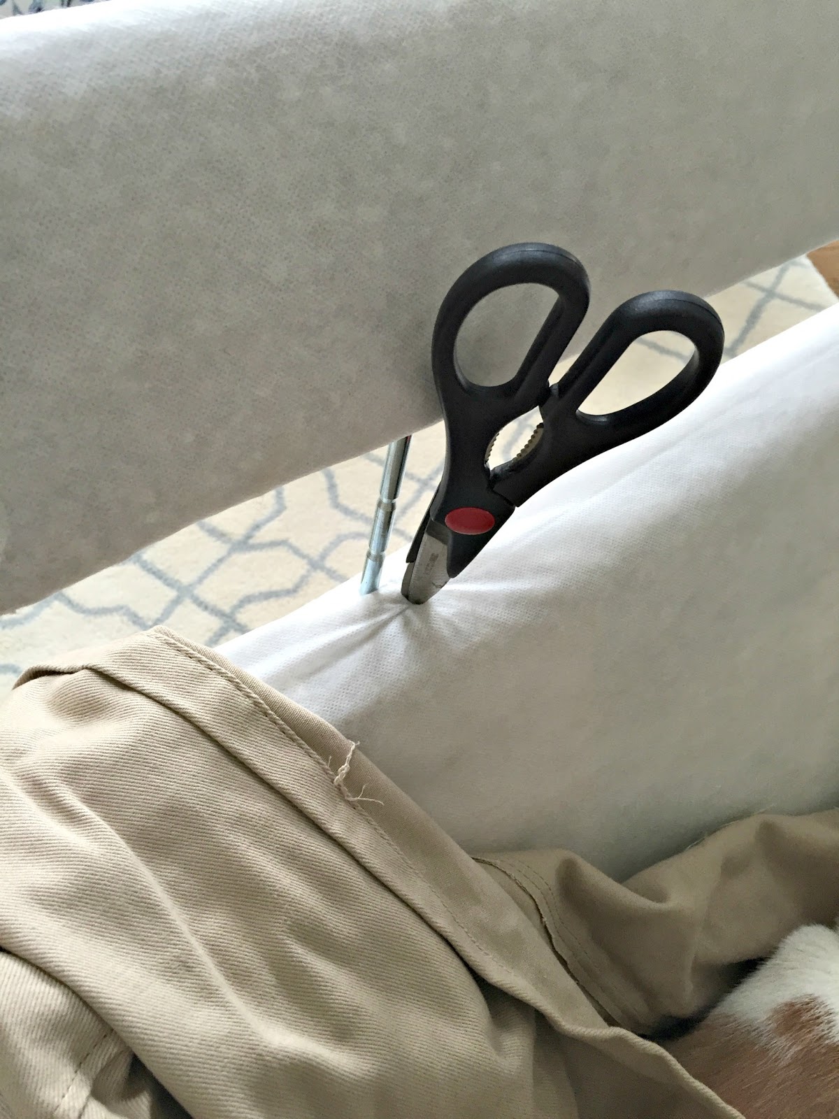 Moving furniture away from the wall Thrifty Decor Chick Thrifty DIY