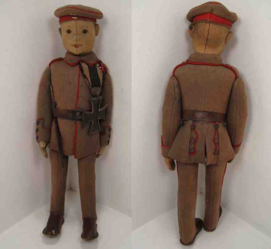 MY STEIFF LIFE This Vintage Felt Soldier Doll Has Uniform Appeal