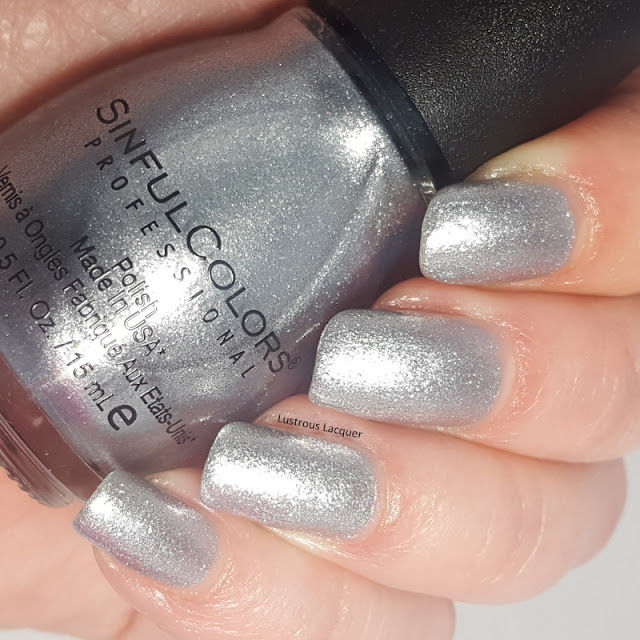 Silver metallic foil nail polish 2018 core line addition color exclusive for Walgreens
