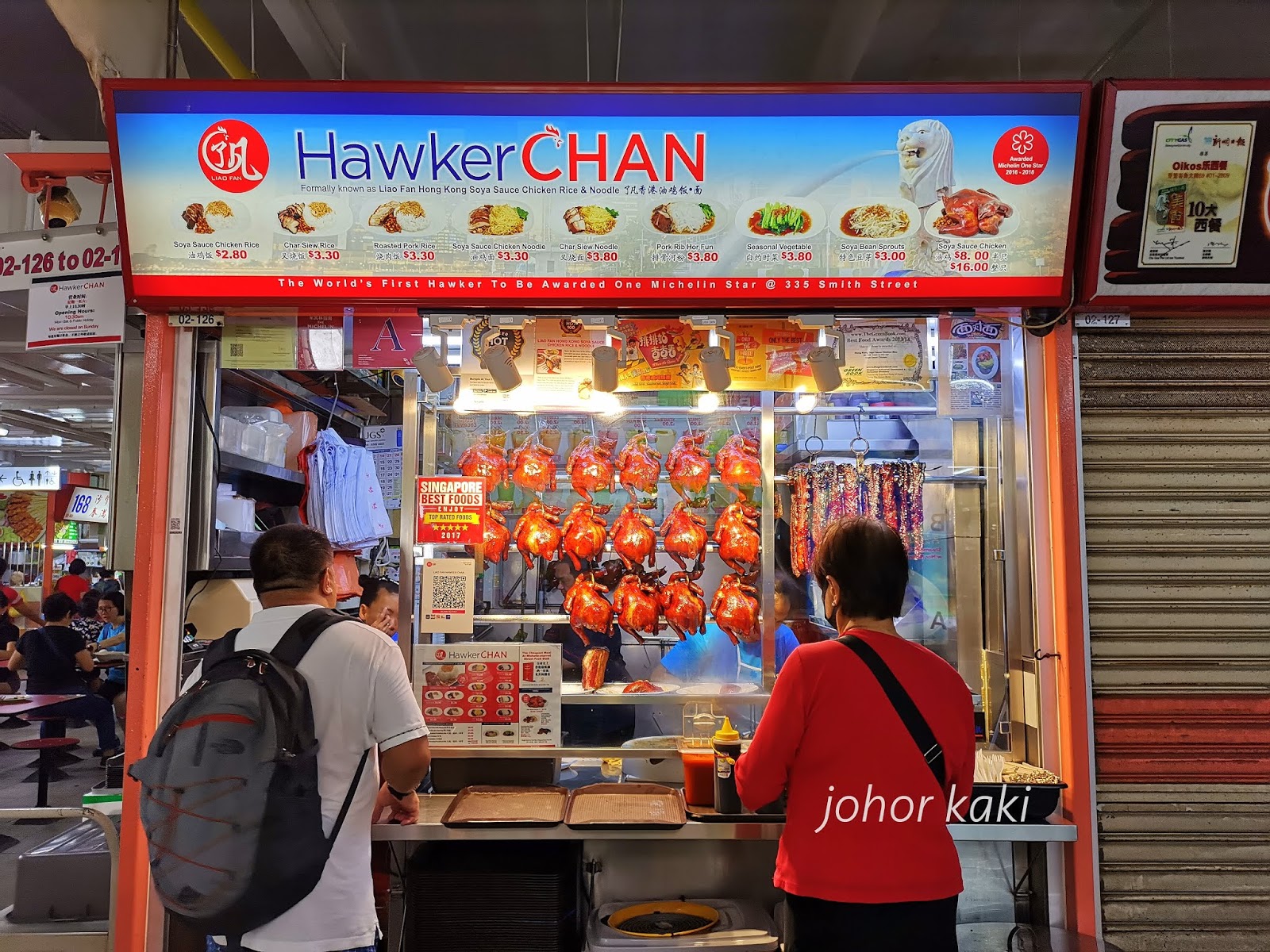 Walking Guide to the Best Hawker Food Stalls in Chinatown Complex Food