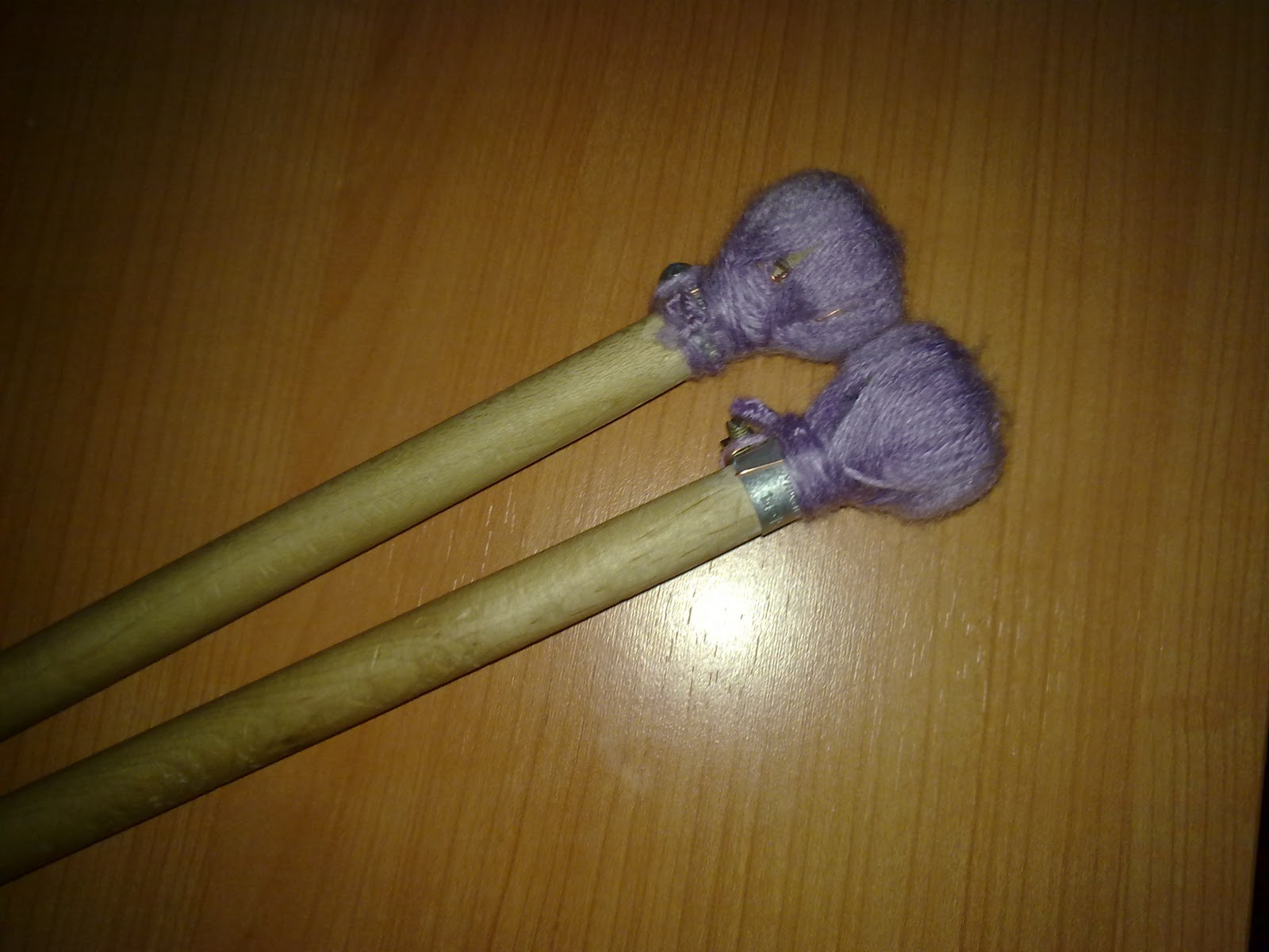 English Drummer Homemade drumsticks